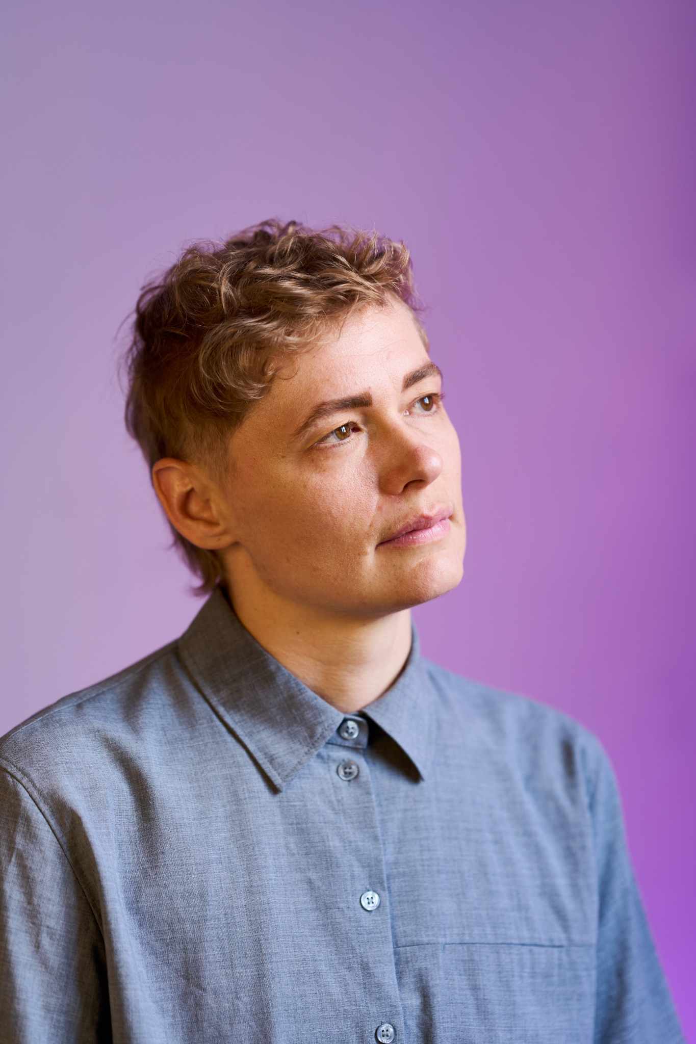 Portrait der Literaturwissenschaftler:in Cornelia Pierstorff in Basel